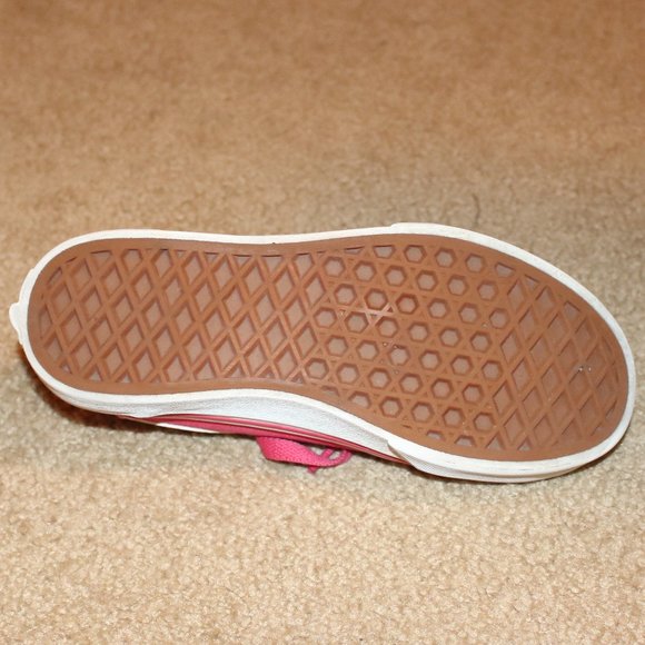 Vans Butterfly Sneakers - Pink Sz Girls 2.0 - Picture 8 of 9